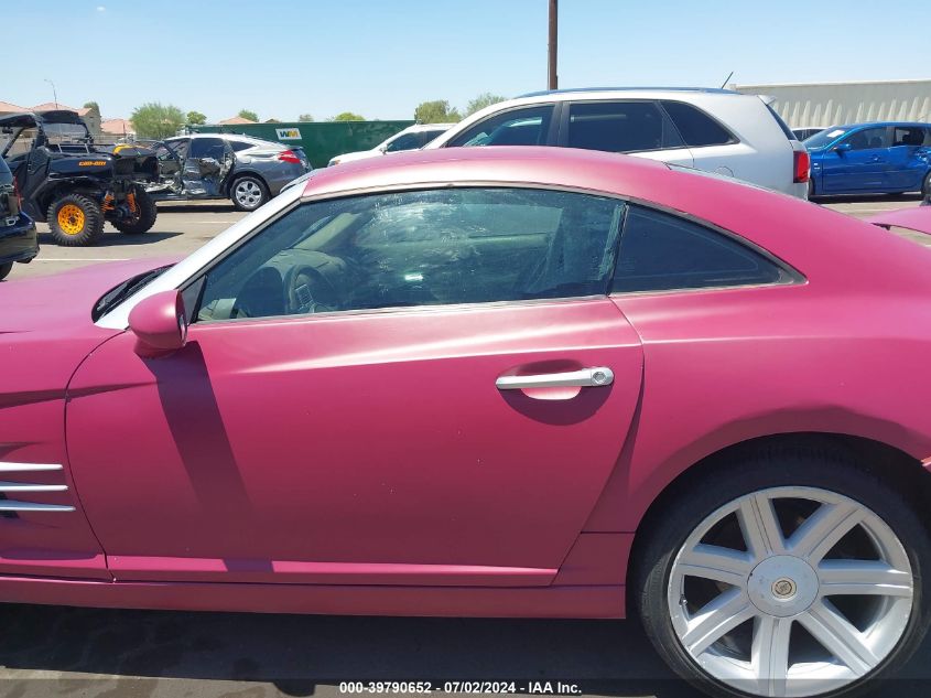 2004 Chrysler Crossfire VIN: 1C3AN69L14X005344 Lot: 39790652