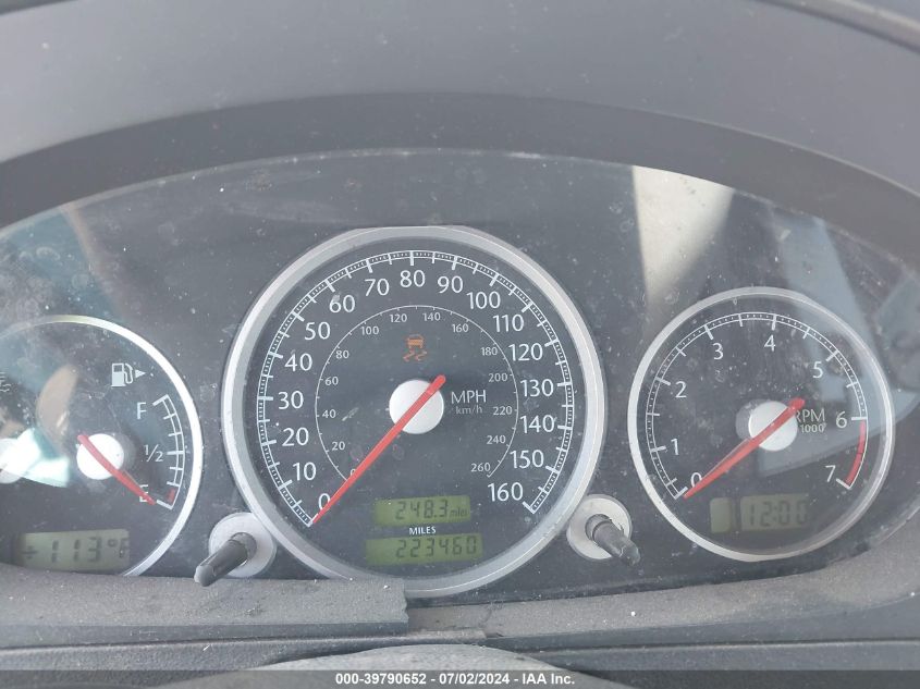 2004 Chrysler Crossfire VIN: 1C3AN69L14X005344 Lot: 39790652