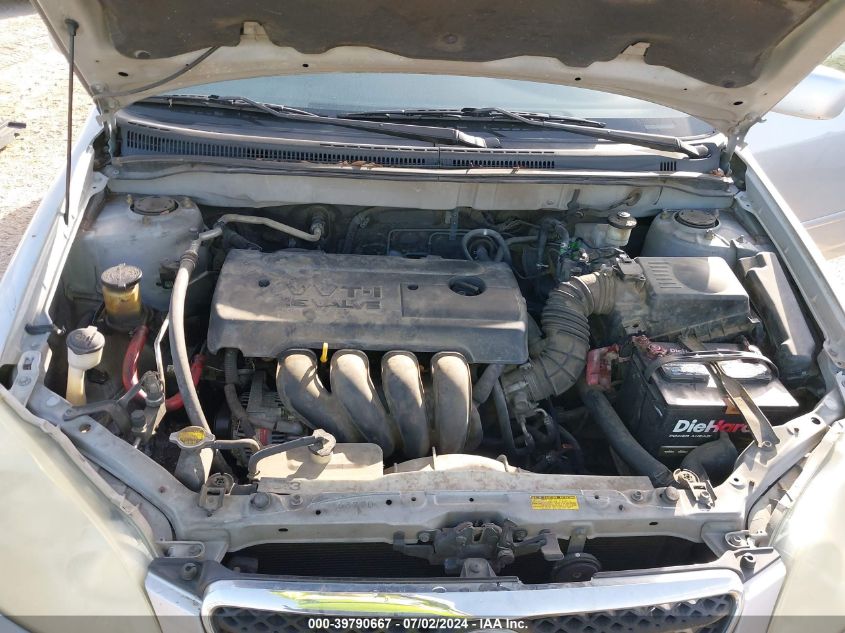 2005 Toyota Corolla Le VIN: 1NXBR32EX5Z358310 Lot: 39790667