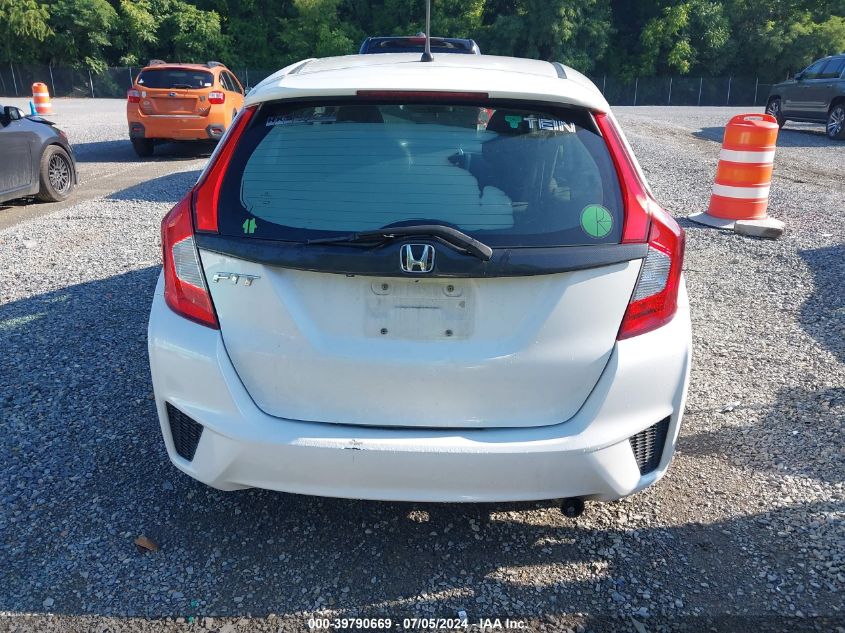 2015 Honda Fit Lx VIN: 3HGGK5G50FM780094 Lot: 39790669