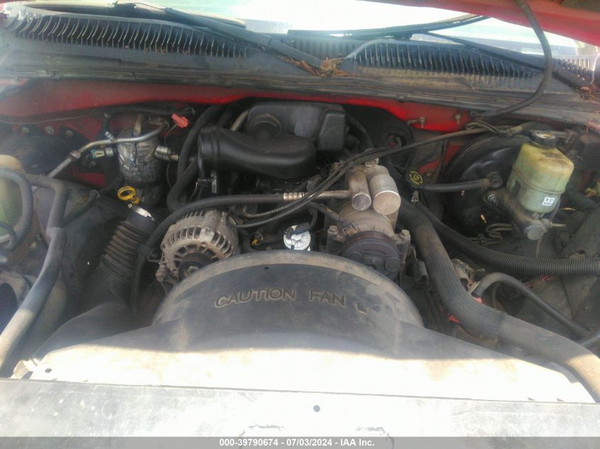 2001 Chevrolet Silverado 1500 VIN: 1GCEC14W11Z243511 Lot: 39790674