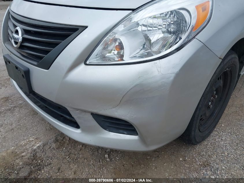 2014 Nissan Versa 1.6 S+ VIN: 3N1CN7AP3EL852147 Lot: 39790686