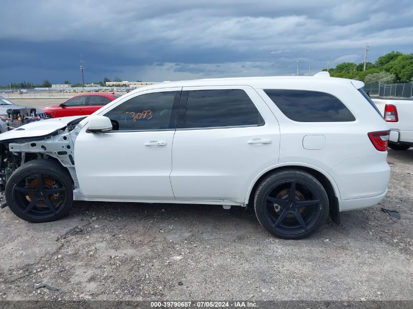 2020 Dodge Durango R/T Rwd VIN: 1C4SDHCT0LC345100 Lot: 39790687