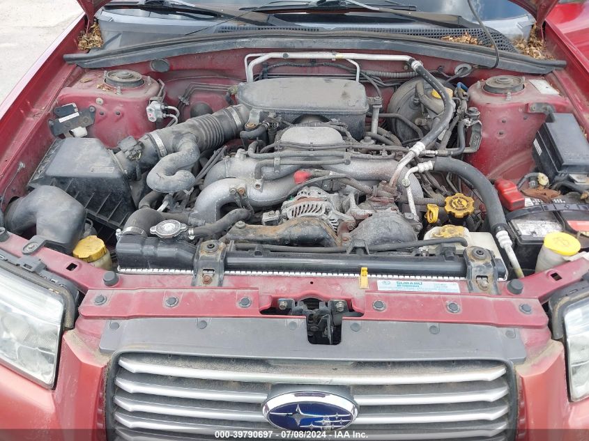 2006 Subaru Forester 2.5X VIN: JF1SG65616H707192 Lot: 39790697