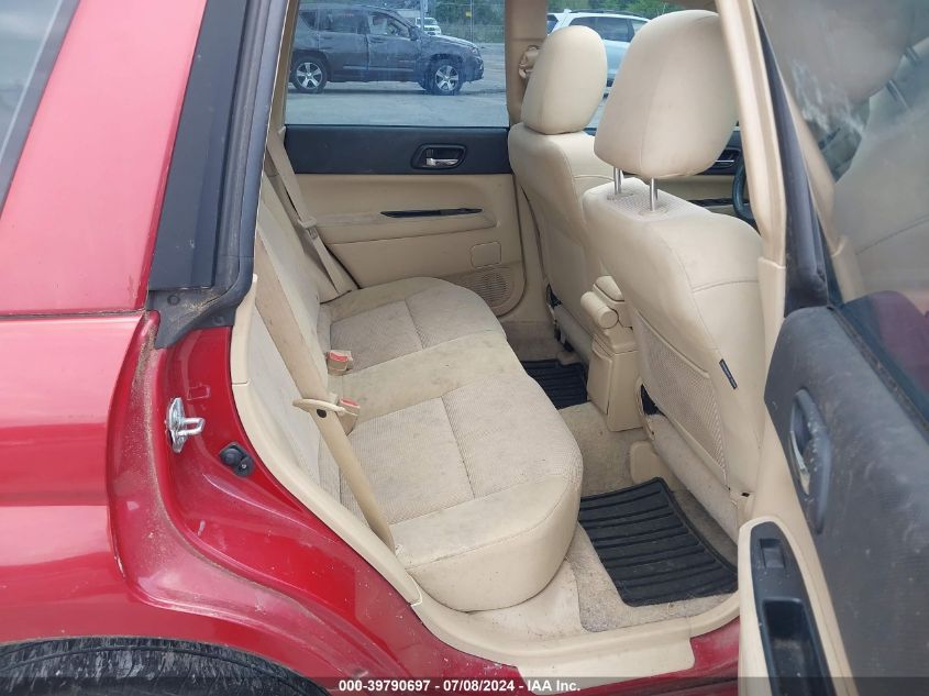 2006 Subaru Forester 2.5X VIN: JF1SG65616H707192 Lot: 39790697