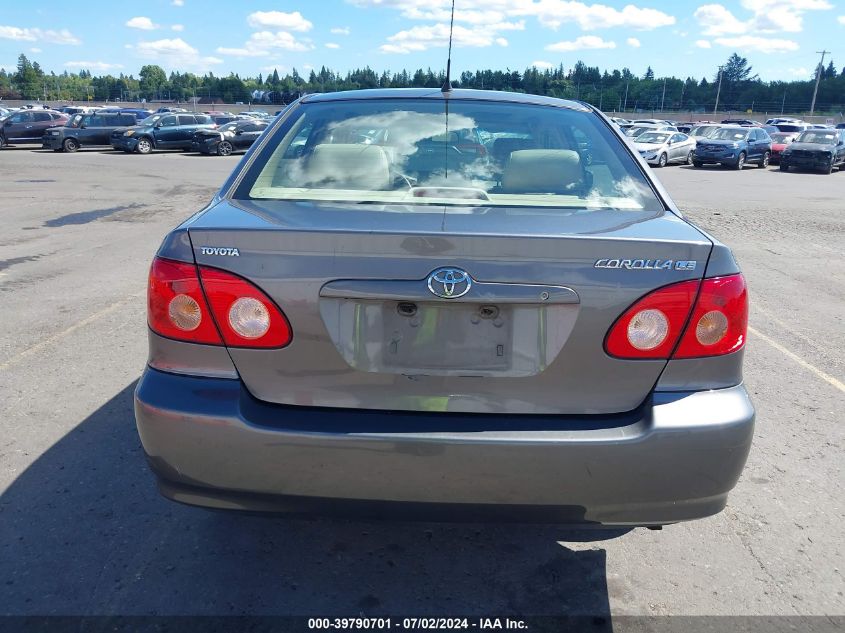 2005 Toyota Corolla Le VIN: 1NXBR32E05Z448940 Lot: 39790701