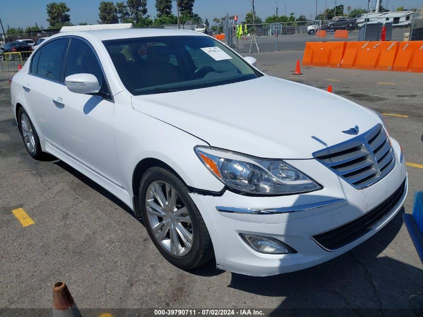 2014 Hyundai Genesis 3.8 VIN: KMHGC4DD9EU261164 Lot: 39790711