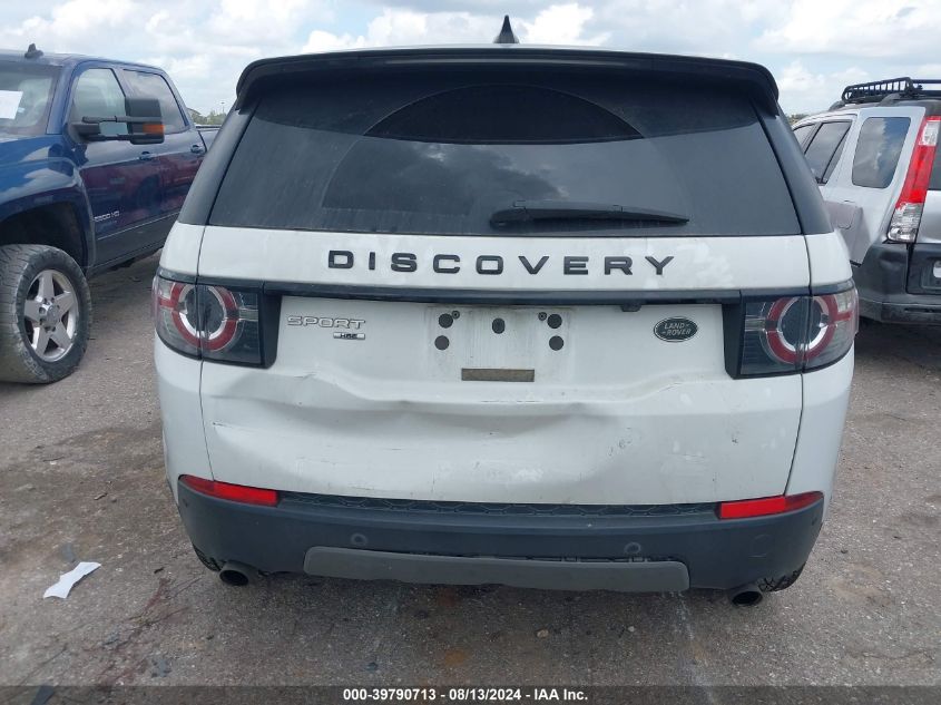 2017 Land Rover Discovery Sport Hse VIN: SALCR2BG2HH708524 Lot: 39790713