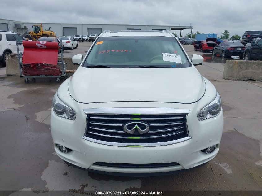 2013 Infiniti Jx35 VIN: 5N1AL0MN2DC329350 Lot: 39790721