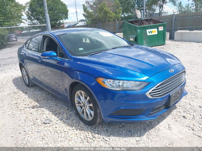 3FA6P0HD1HR272149 2017 FORD FUSION - Image 1