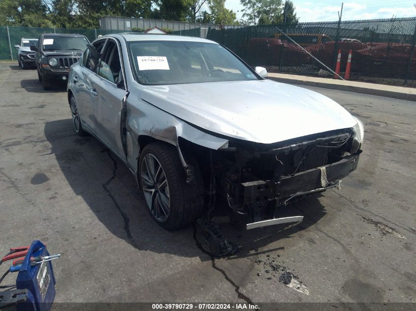 2014 Infiniti Q50 Sport VIN: JN1BV7AR3EM695318 Lot: 39790729