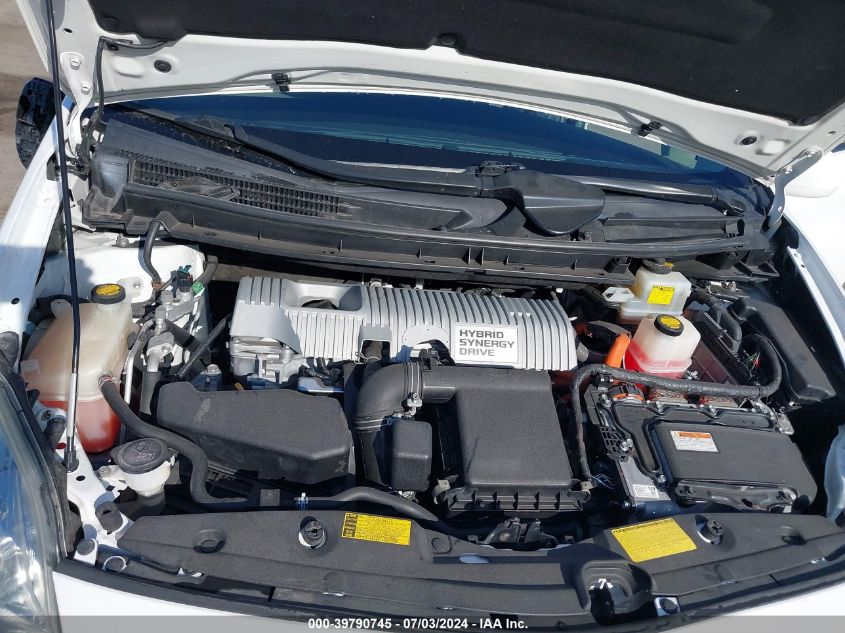 2014 Toyota Prius VIN: JTDKN3DU2E1765138 Lot: 39790745