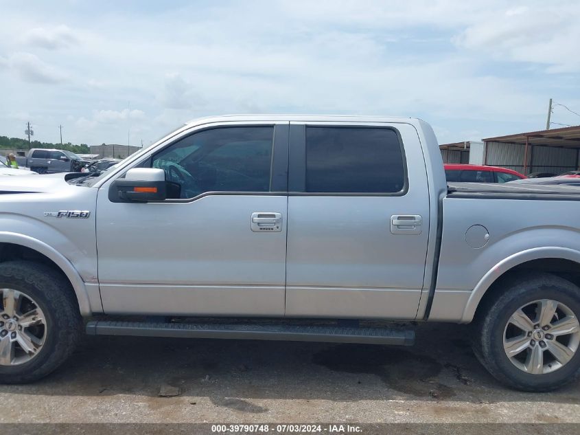 2013 Ford F150 Supercrew VIN: 1FTFW1CF5DKE55547 Lot: 39790748