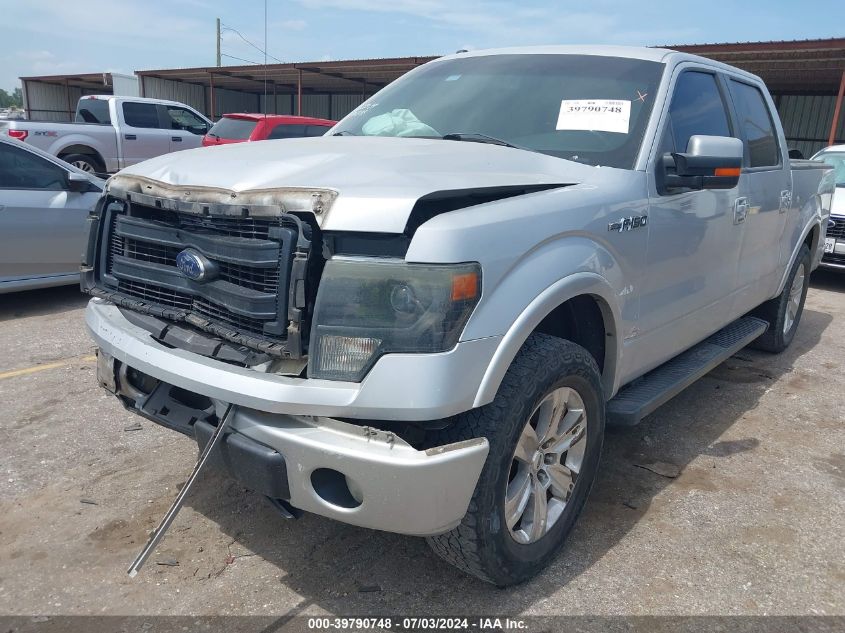 2013 Ford F150 Supercrew VIN: 1FTFW1CF5DKE55547 Lot: 39790748