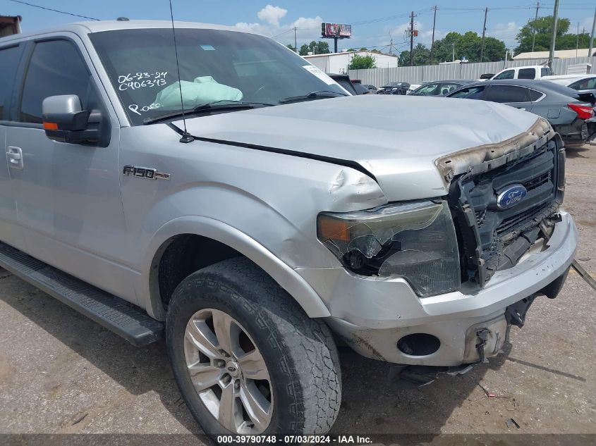 2013 Ford F150 Supercrew VIN: 1FTFW1CF5DKE55547 Lot: 39790748