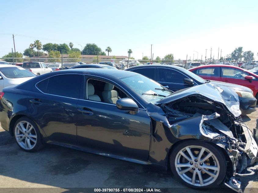 2007 Lexus Is 250 VIN: JTHBK262775026856 Lot: 39790755