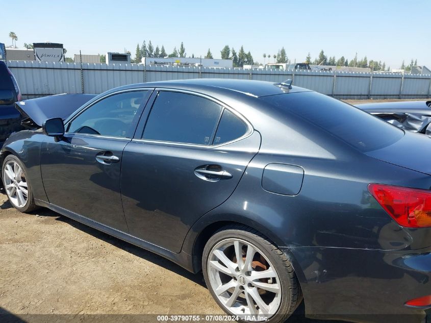 2007 Lexus Is 250 VIN: JTHBK262775026856 Lot: 39790755
