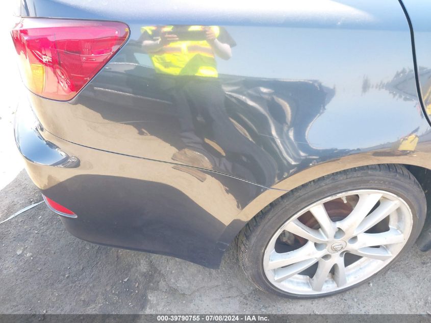 2007 Lexus Is 250 VIN: JTHBK262775026856 Lot: 39790755