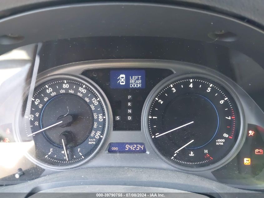 2007 Lexus Is 250 VIN: JTHBK262775026856 Lot: 39790755