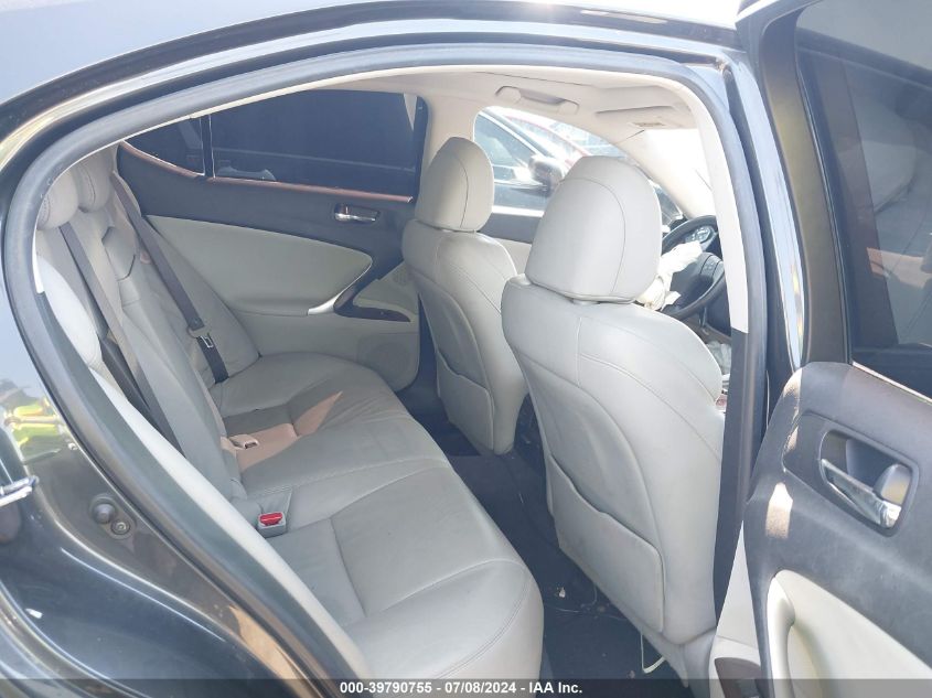 2007 Lexus Is 250 VIN: JTHBK262775026856 Lot: 39790755