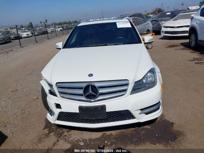 2012 Mercedes-Benz C 250 Luxury/Sport VIN: WDDGF4HB1CA674267 Lot: 39790783