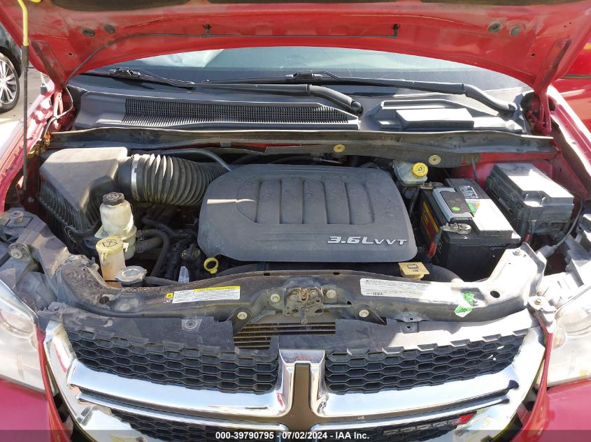 2012 Dodge Grand Caravan Sxt VIN: 2C4RDGCG7CR307883 Lot: 39790795