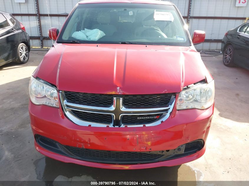 2012 Dodge Grand Caravan Sxt VIN: 2C4RDGCG7CR307883 Lot: 39790795