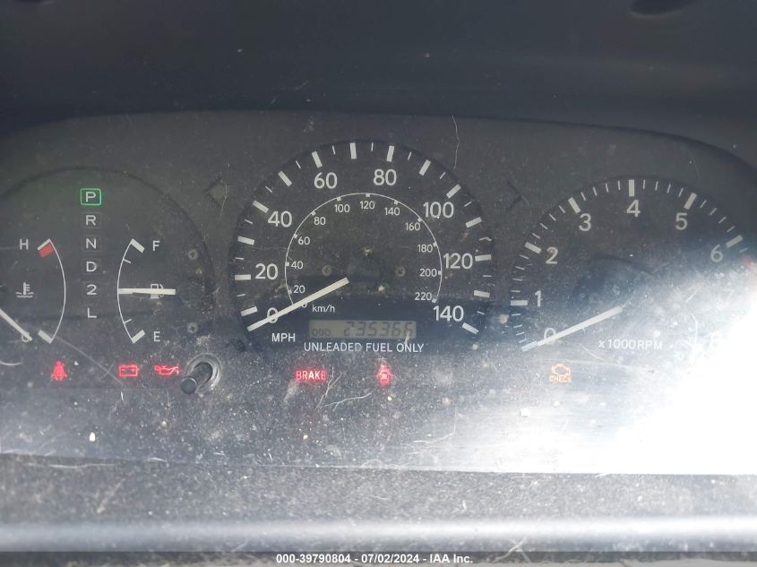 4T1BG22K7XU890283 | 1999 TOYOTA CAMRY