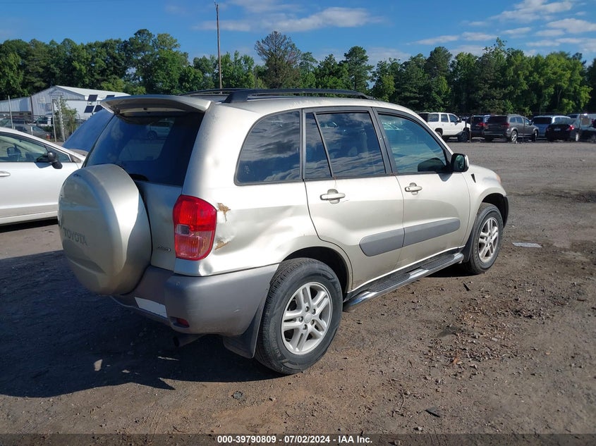 2001 Toyota Rav4 VIN: JTEHH20V216012664 Lot: 39790809