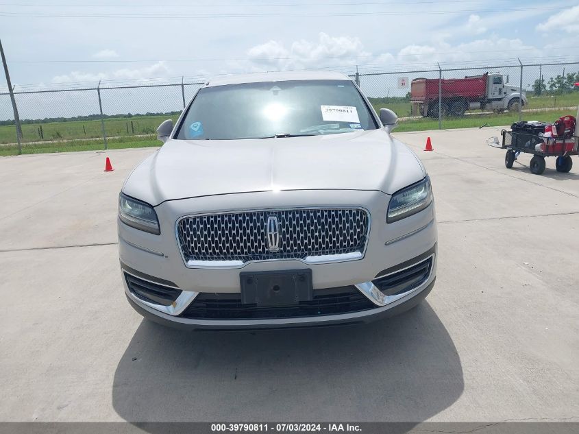 2019 Lincoln Nautilus Select VIN: 2LMPJ6K96KBL10293 Lot: 39790811