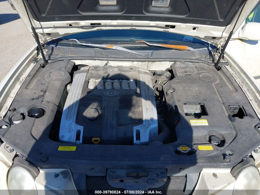 2004 Kia Amanti VIN: KNALD124X45016901 Lot: 39790824