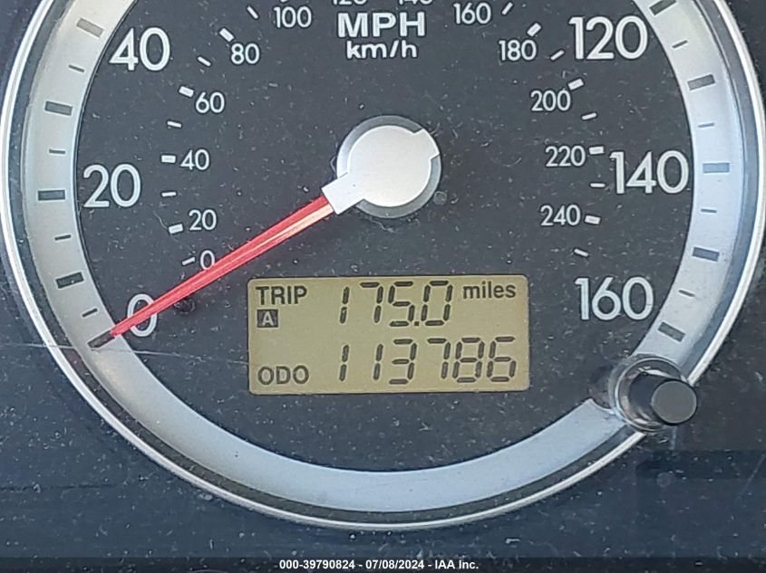 2004 Kia Amanti VIN: KNALD124X45016901 Lot: 39790824