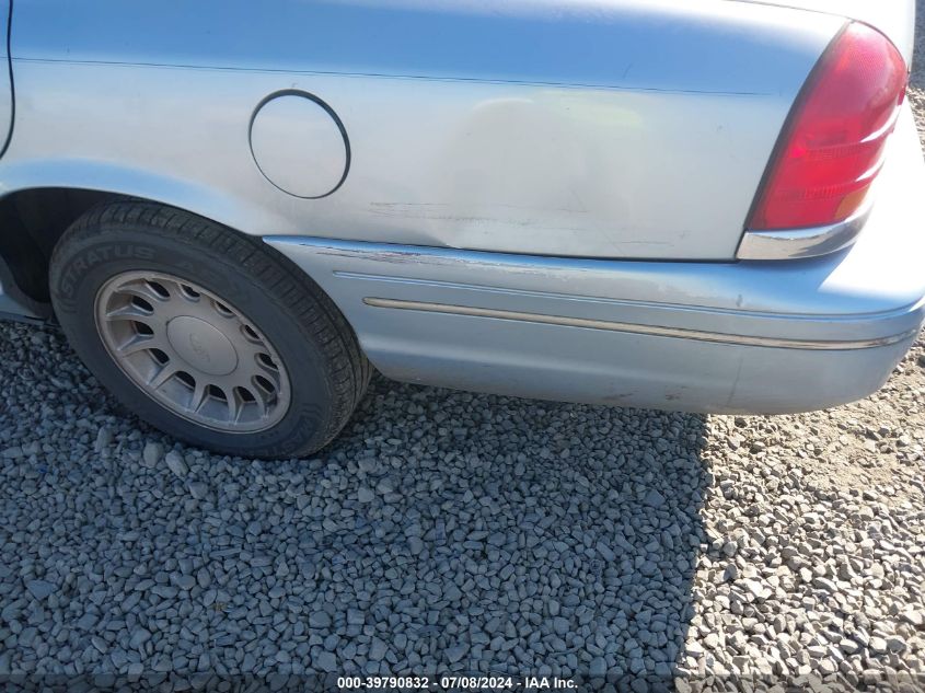 2001 Ford Crown Victoria Lx VIN: 2FAFP74W21X140783 Lot: 39790832