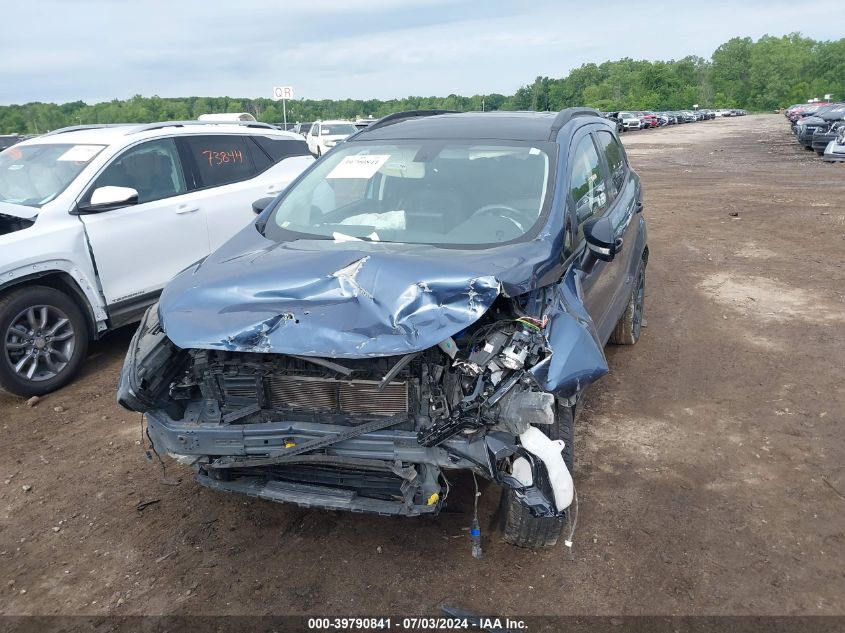 2021 Ford Ecosport Ses VIN: MAJ6S3JL0MC451129 Lot: 39790841