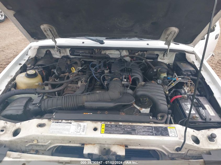 2002 Ford Ranger Xl/Xlt VIN: 1FTYR10D52PA10504 Lot: 39790847