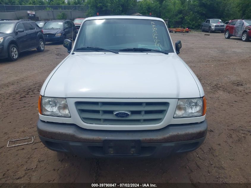 2002 Ford Ranger Xl/Xlt VIN: 1FTYR10D52PA10504 Lot: 39790847