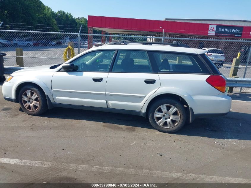 2008 Subaru Outback 2.5I/2.5I L.l. Bean Edition VIN: 4S4BP61C587349928 Lot: 39790848