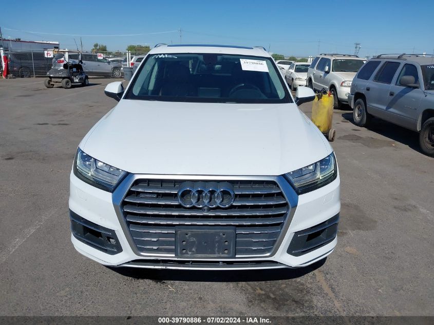 2017 Audi Q7 3.0T Premium VIN: WA1VAAF70HD059027 Lot: 39790886