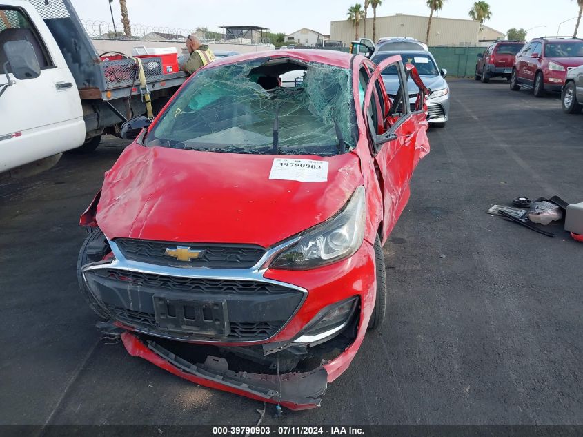 2020 Chevrolet Spark Fwd 1Lt Automatic VIN: KL8CD6SA8LC428873 Lot: 39790903