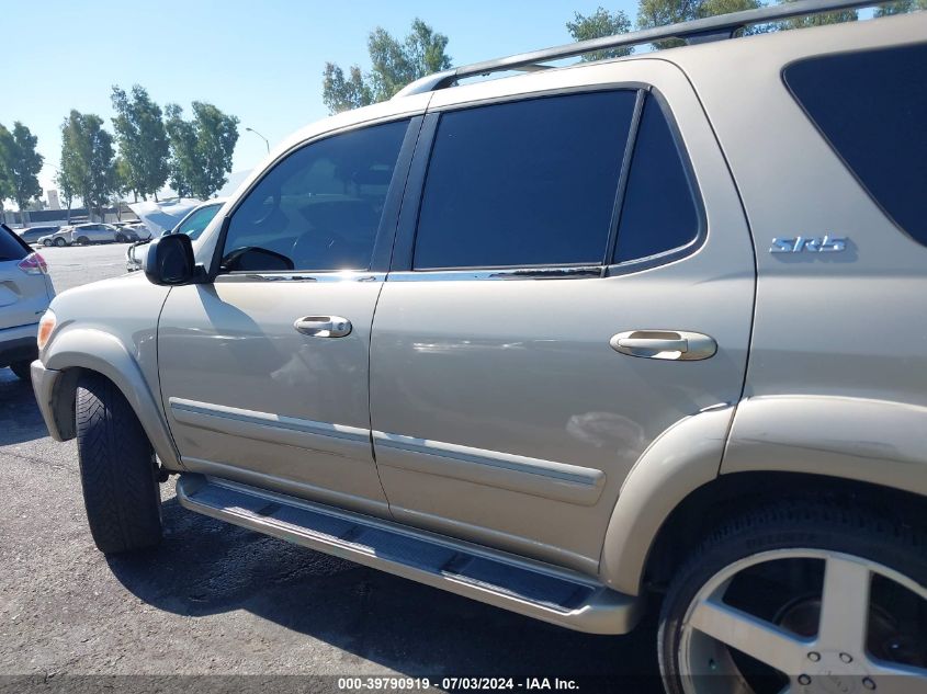 2005 Toyota Sequoia Sr5 V8 VIN: 5TDZT34A25S250881 Lot: 39790919