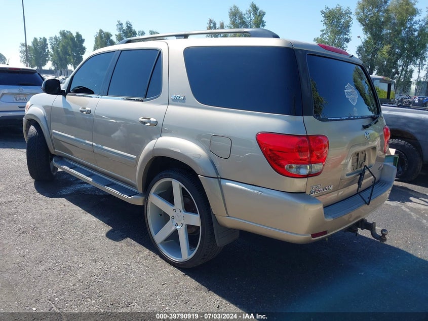 2005 Toyota Sequoia Sr5 V8 VIN: 5TDZT34A25S250881 Lot: 39790919