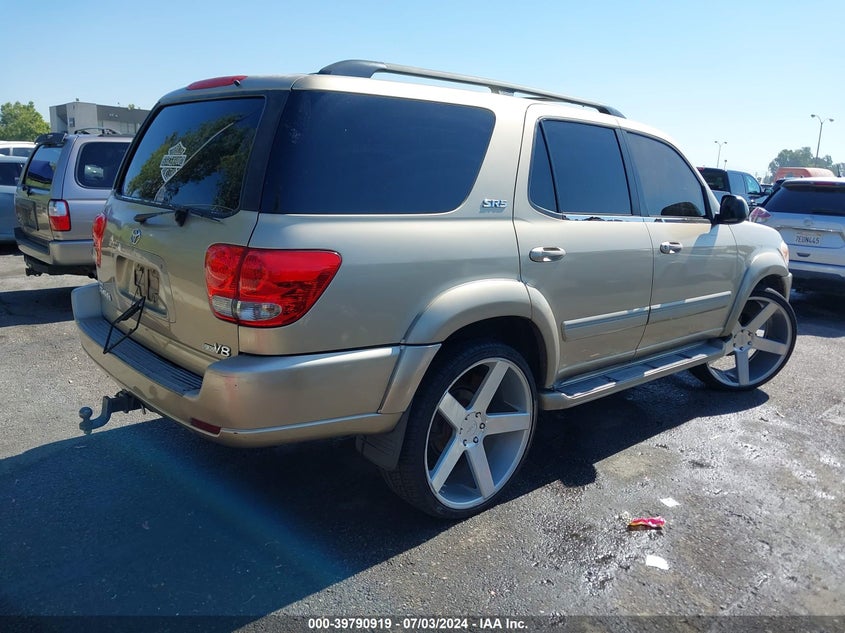 2005 Toyota Sequoia Sr5 V8 VIN: 5TDZT34A25S250881 Lot: 39790919