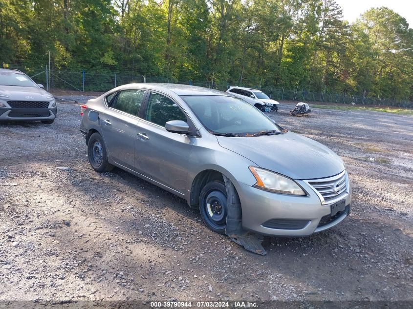 3N1AB7AP7DL781503 | 2013 NISSAN SENTRA