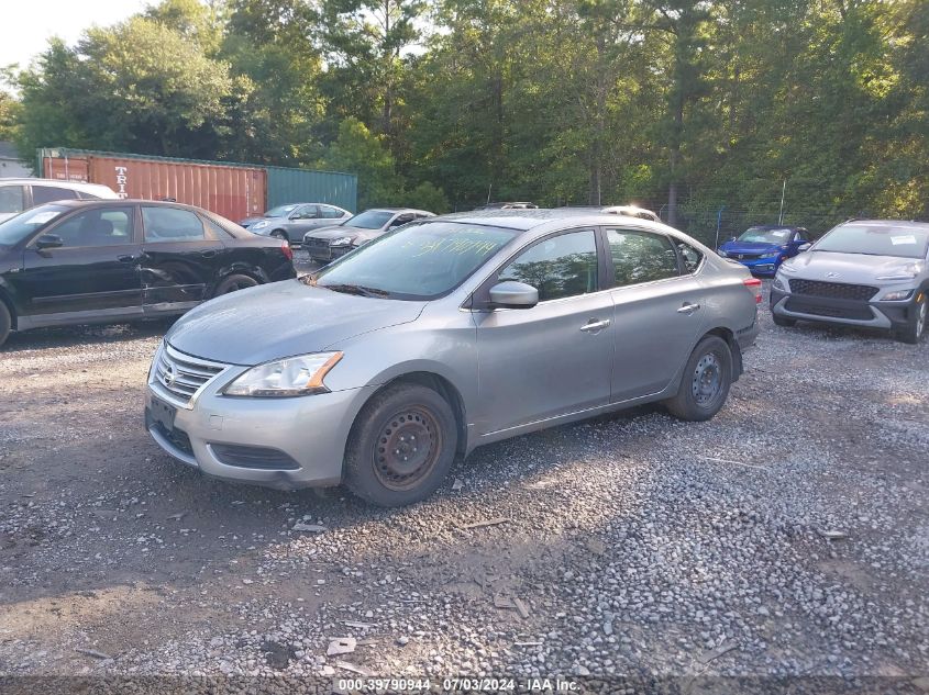 3N1AB7AP7DL781503 | 2013 NISSAN SENTRA