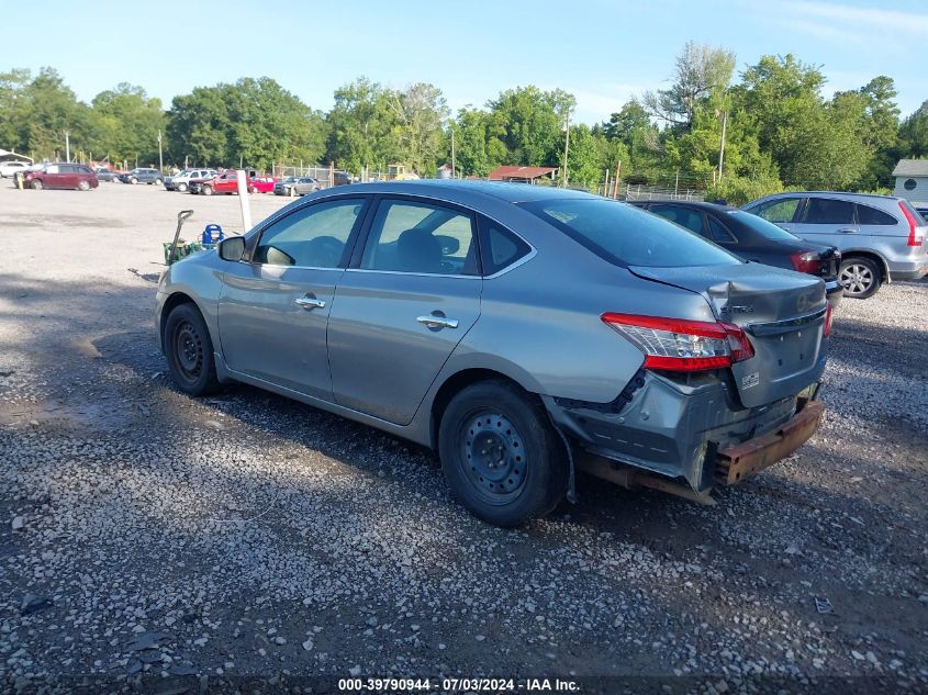 3N1AB7AP7DL781503 | 2013 NISSAN SENTRA