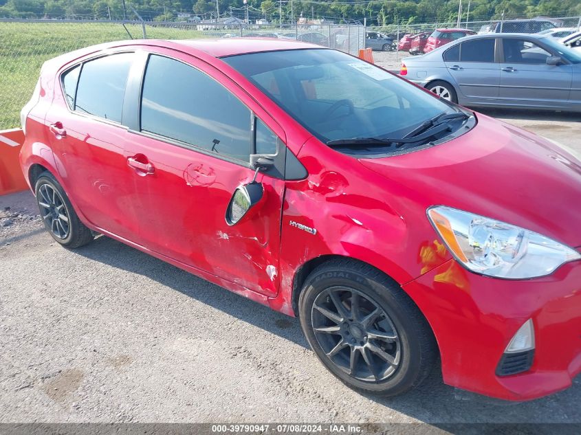 2013 Toyota Prius C Two VIN: JTDKDTB39D1528397 Lot: 39790947