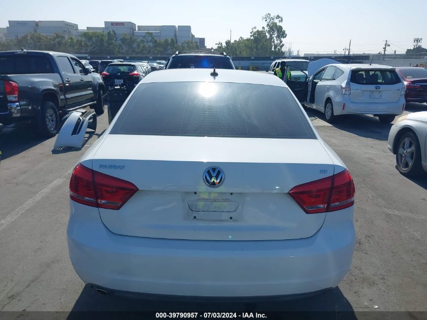 2012 Volkswagen Passat 2.5L Se VIN: 1VWBP7A38CC097308 Lot: 39790957