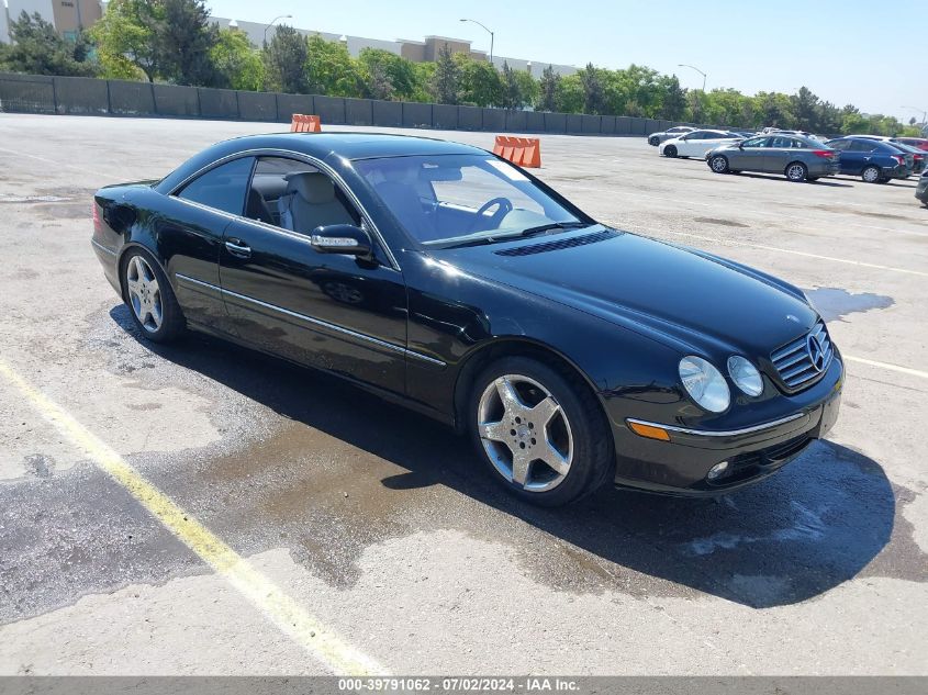 2004 Mercedes-Benz Cl 500 VIN: WDBPJ75J04A039692 Lot: 39791062