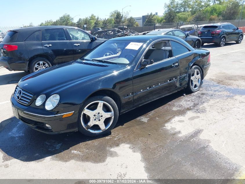 2004 Mercedes-Benz Cl 500 VIN: WDBPJ75J04A039692 Lot: 39791062