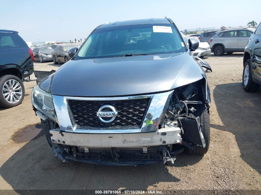 2016 Nissan Pathfinder S/Sv/Sl/Platinum VIN: 5N1AR2MN1GC616404 Lot: 39791065